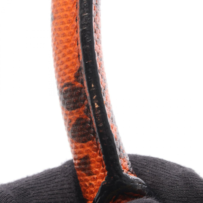 路易威登男士瘋狂手提包 M95737 Monogram Jokes 皮革 Rouge 二手女士-8