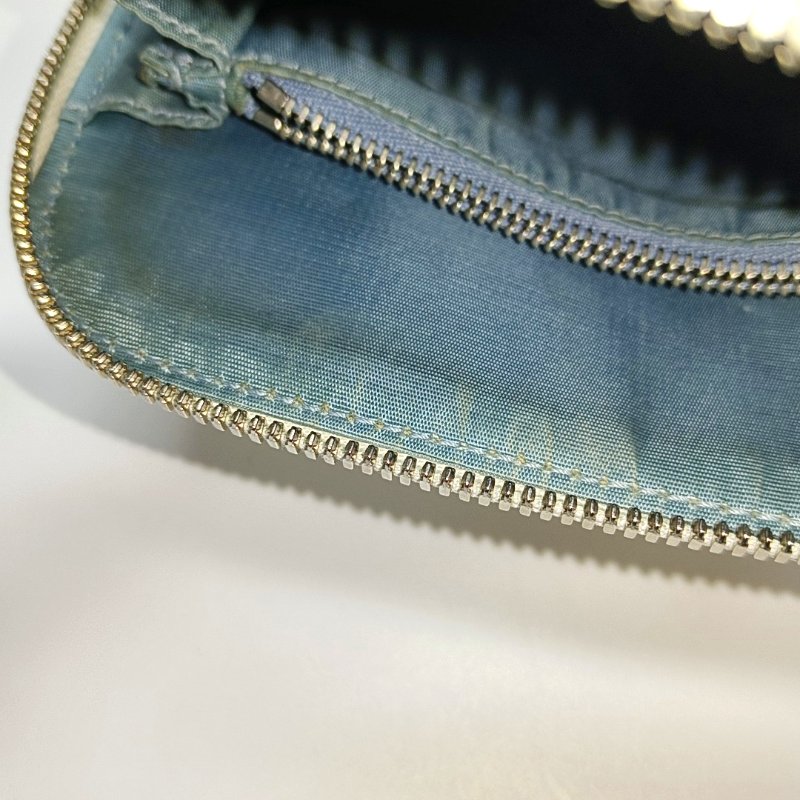 GUCCI Gucci X Sega迷你白色牛皮印花單肩包斜挎包銀色五金可拆卸肩帶-10