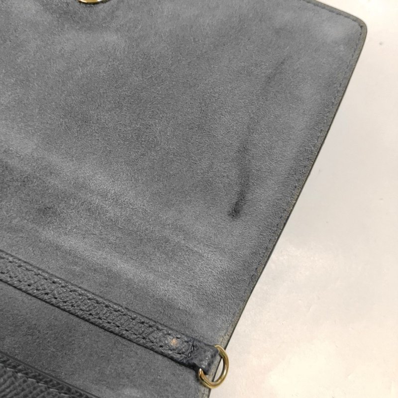 DIOR 30 Montaigne藍色牛皮斜挎包腰包/胸包金色五金可拆卸肩帶-9