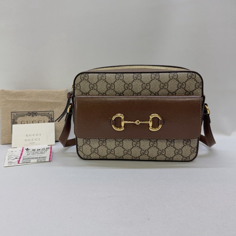 GUCCI 馬銜扣1955相機包-0