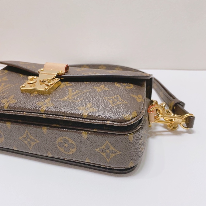 Lv 老花小郵差包斜背手提肩背包 21*6*12cm 98新配件塵袋盒子購證-3