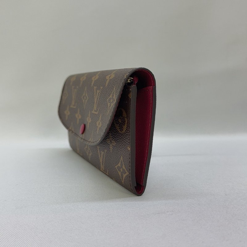 LV Emilie Monogram釦式長夾-2