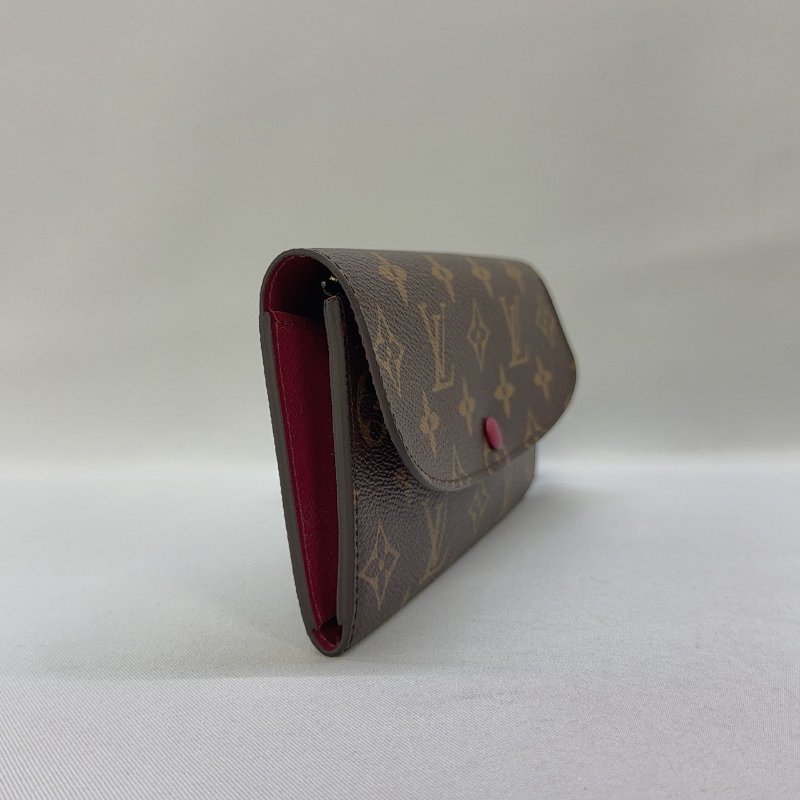 LV Emilie Monogram釦式長夾-3