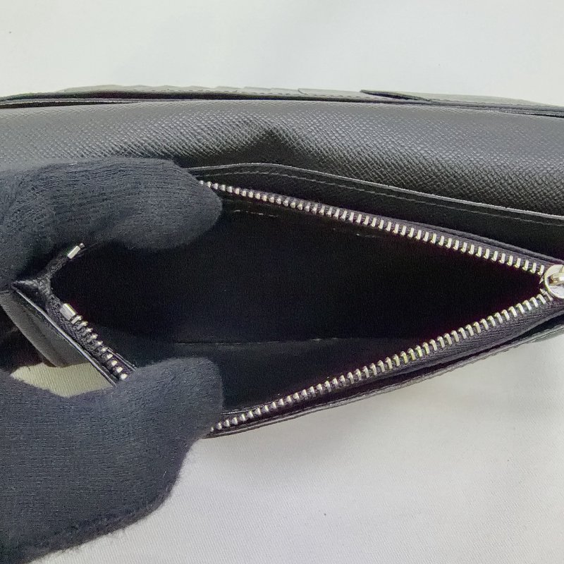 LV BRAZZA棋盤格長夾-4