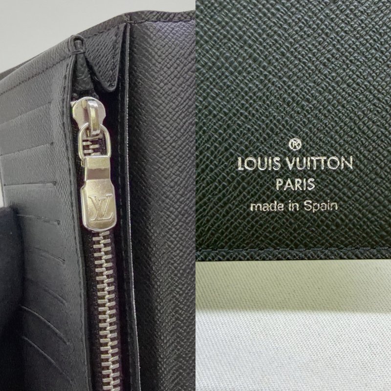 LV BRAZZA棋盤格長夾-6