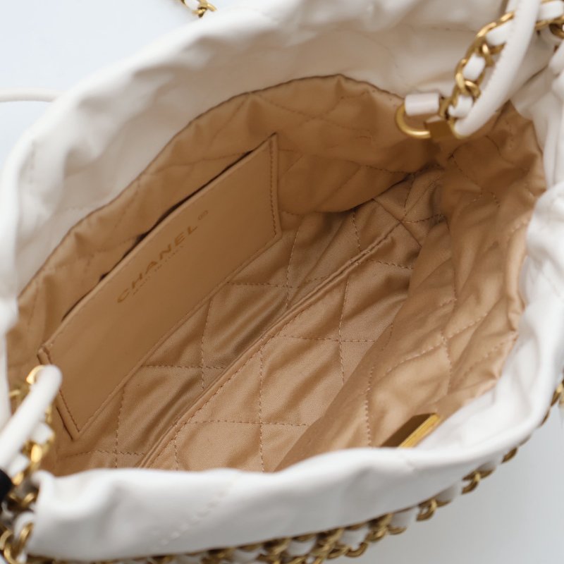 CHANEL 22 Mini bag - 白金-3