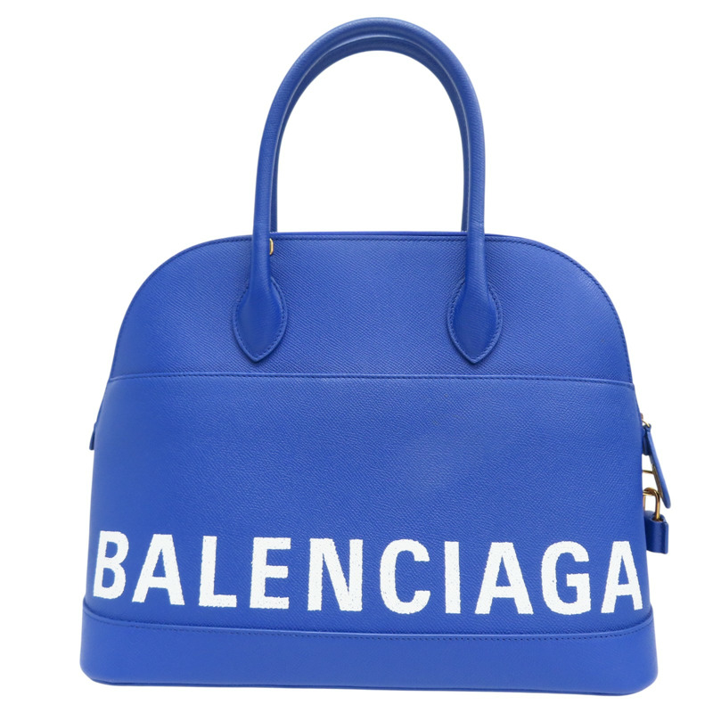 藍色 牛皮 Ville Top Handle 兩用包【BALENCIAGA 巴黎世家】 518873-1