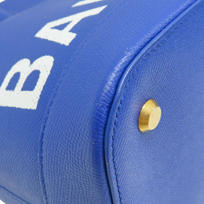 藍色 牛皮 Ville Top Handle 兩用包【BALENCIAGA 巴黎世家】 518873-11