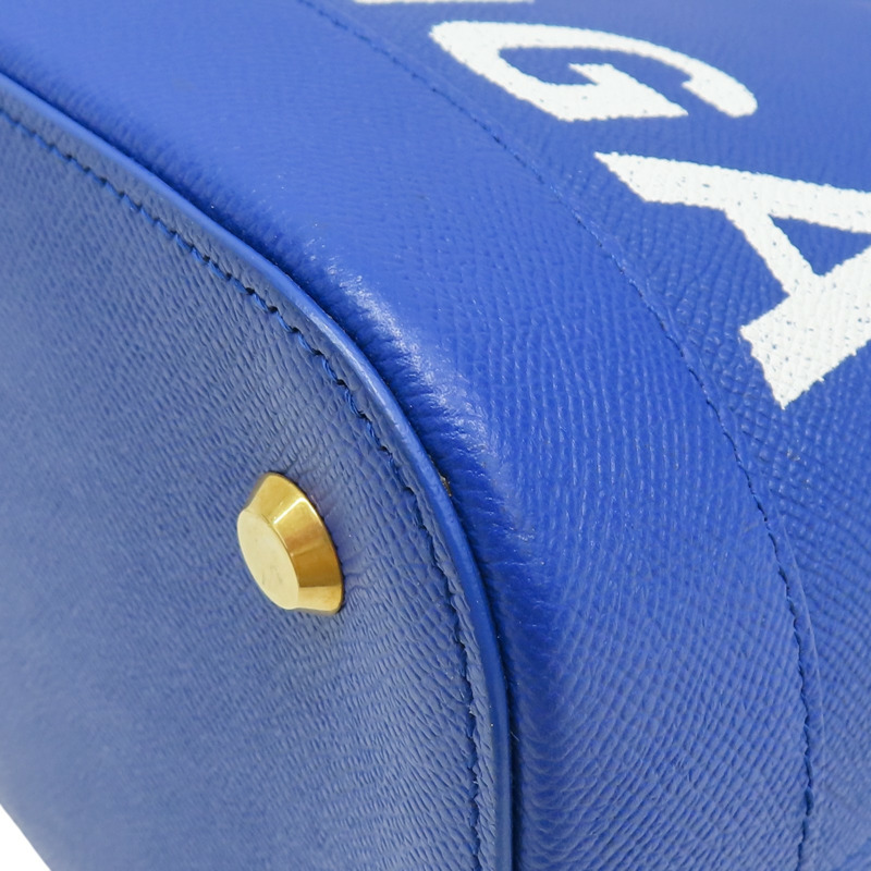 藍色 牛皮 Ville Top Handle 兩用包【BALENCIAGA 巴黎世家】 518873-12