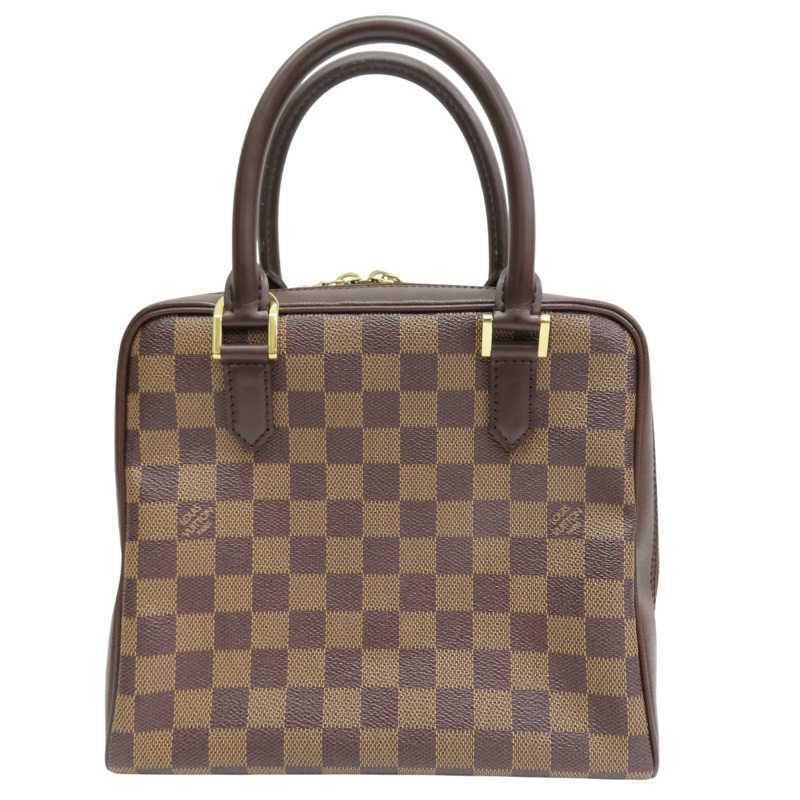 棕色 棋盤格帆布 Brera 手提包【LOUIS VUITTON LV 路易威登】 N51150-0