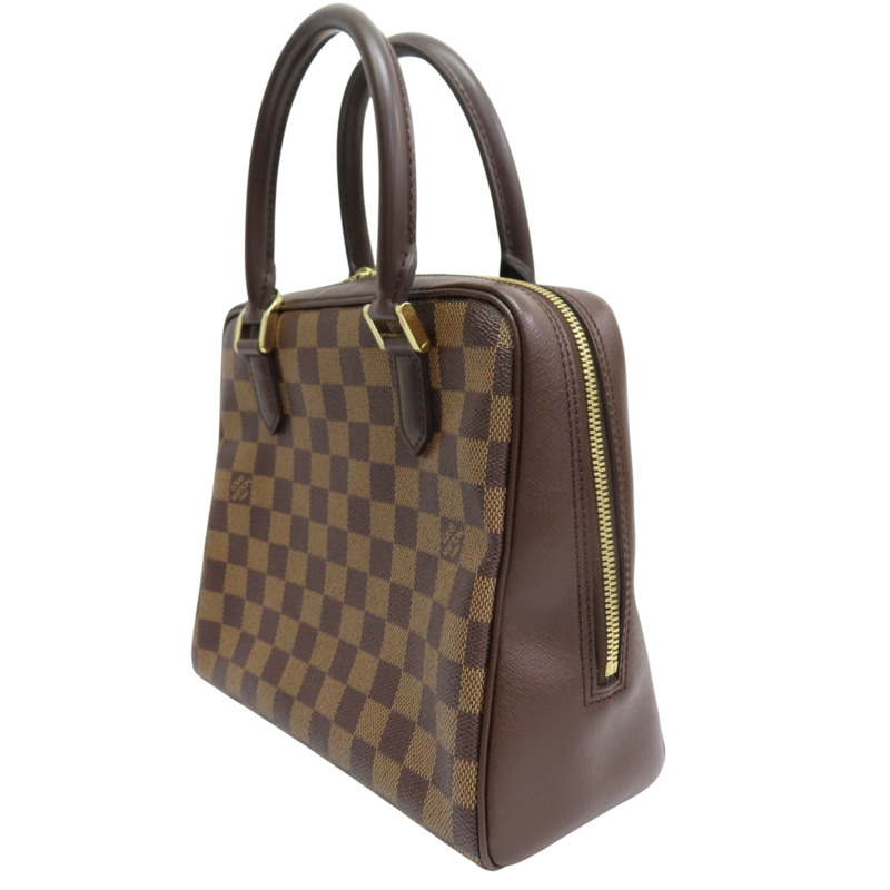 棕色 棋盤格帆布 Brera 手提包【LOUIS VUITTON LV 路易威登】 N51150-2