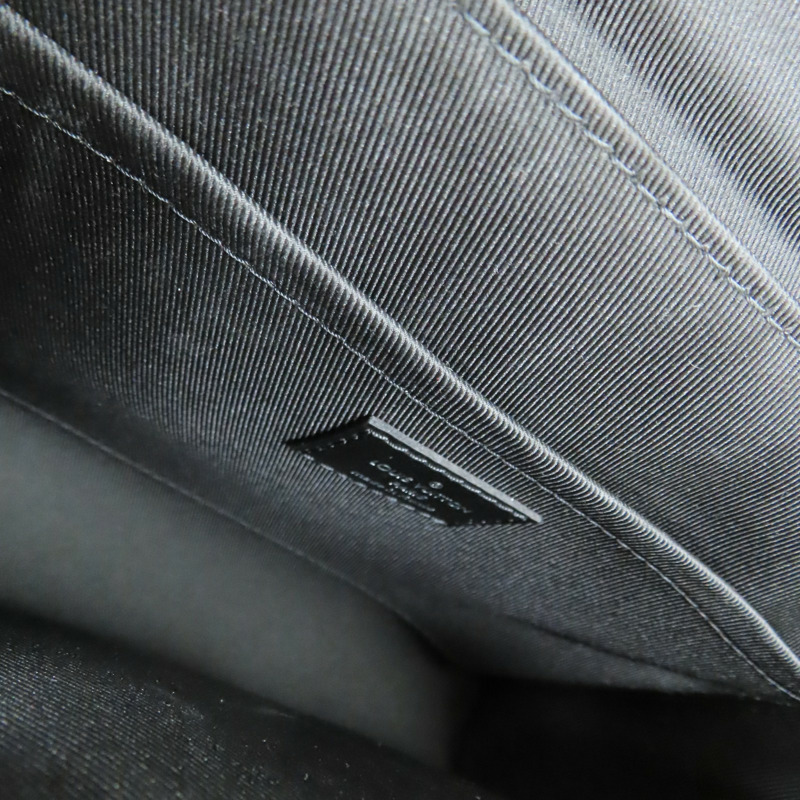 黑色 原花Eclipse帆布 Trunk Messenger 肩背包【LOUIS VUITTON LV 路易威登】 M45727-4