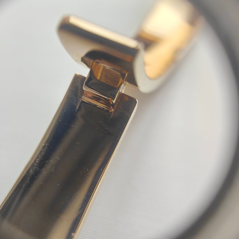 Hermès 愛馬仕 Collier de Chien 玫瑰金鑲鑽手鍊 SH 碼-7