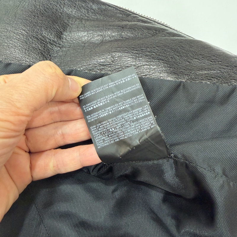 balenciaga 巴黎世家 黑色 羊羔皮 皮衣外套 皮外套夾 克-22