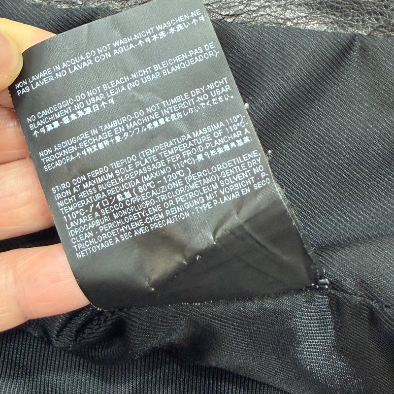 balenciaga 巴黎世家 黑色 羊羔皮 皮衣外套 皮外套夾 克-30