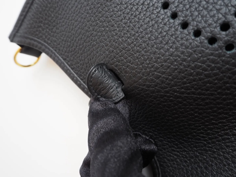 Hermès mini evelyne黑金-18