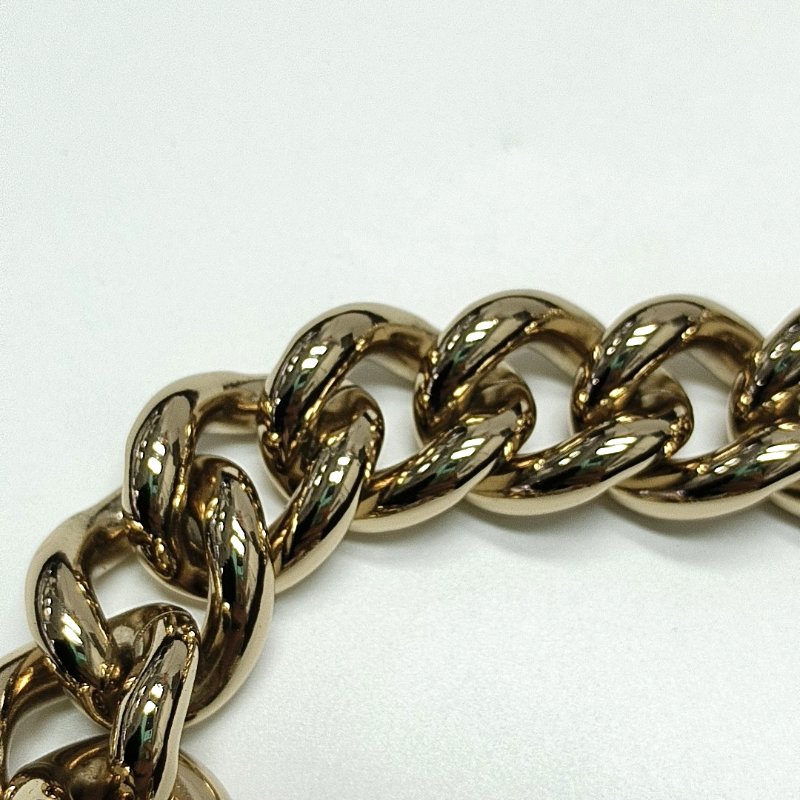 CHANEL BOY CHANEL深棕色荔枝紋牛皮單肩包金色五金可拆卸肩帶 晶片款 9.8新-10