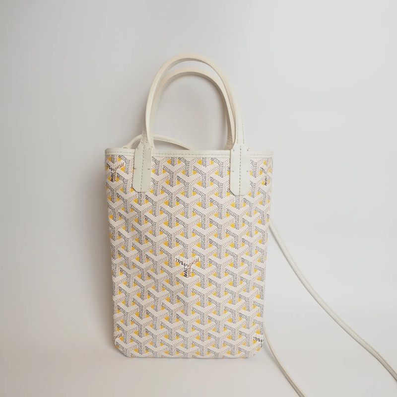 GOYARD白色限定直豎tote-3