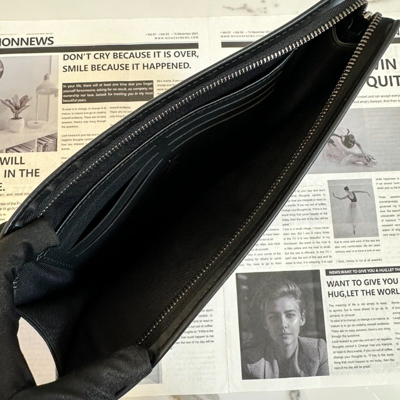 LOUIS VUITTON Pochette Voyage手拿包 - MM灰老花-5