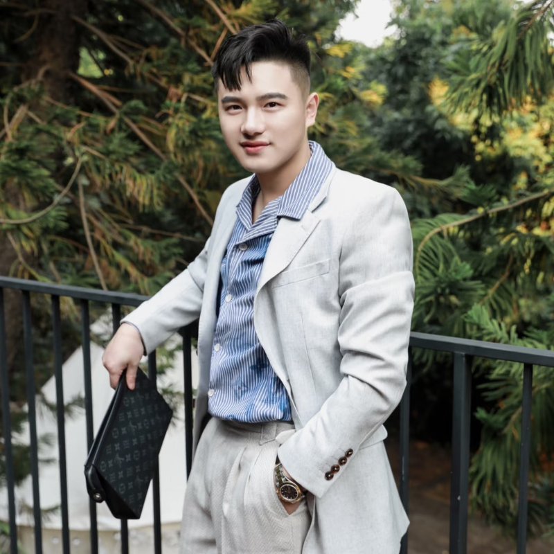 LOUIS VUITTON Pochette Voyage手拿包 - MM灰老花-9