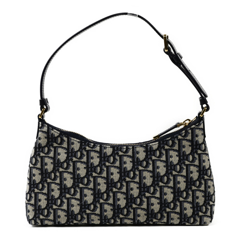 Dior 帆布30 Montaigne Hobo Mini金扣肩背袋-1