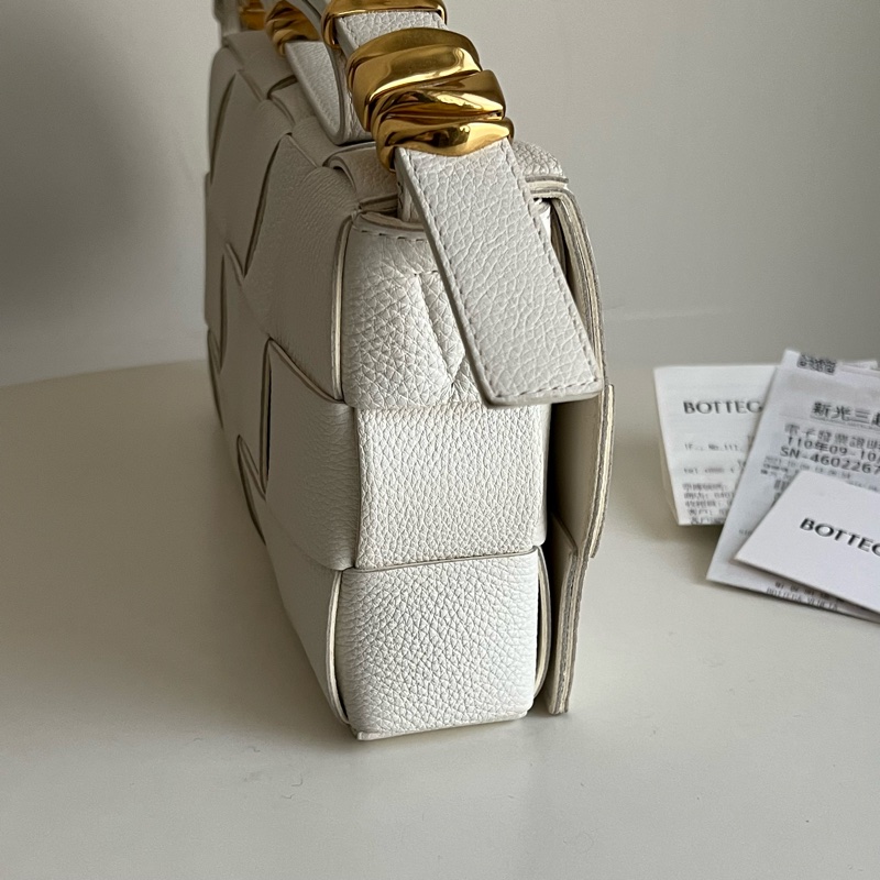 BOTTEGA VENETA 編織肩背包/斜背包 (白色)🤍-20