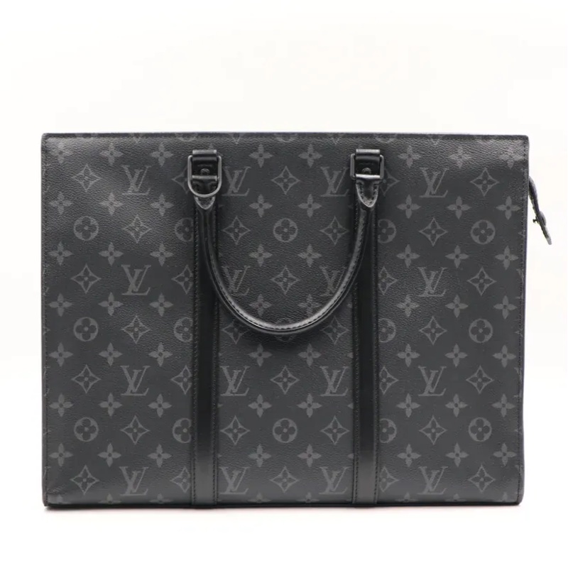 LOUIS VUITTON 黑老花公事包-7