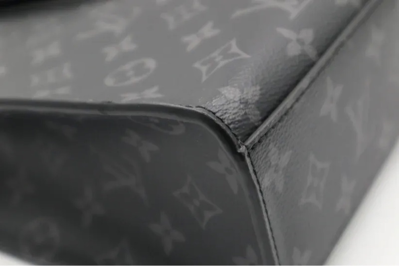 LOUIS VUITTON 黑老花公事包-10