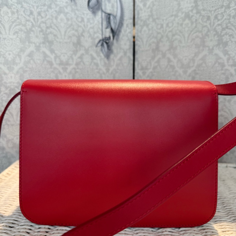 BURBERRY 中型肩背包、斜背包、紅色-1