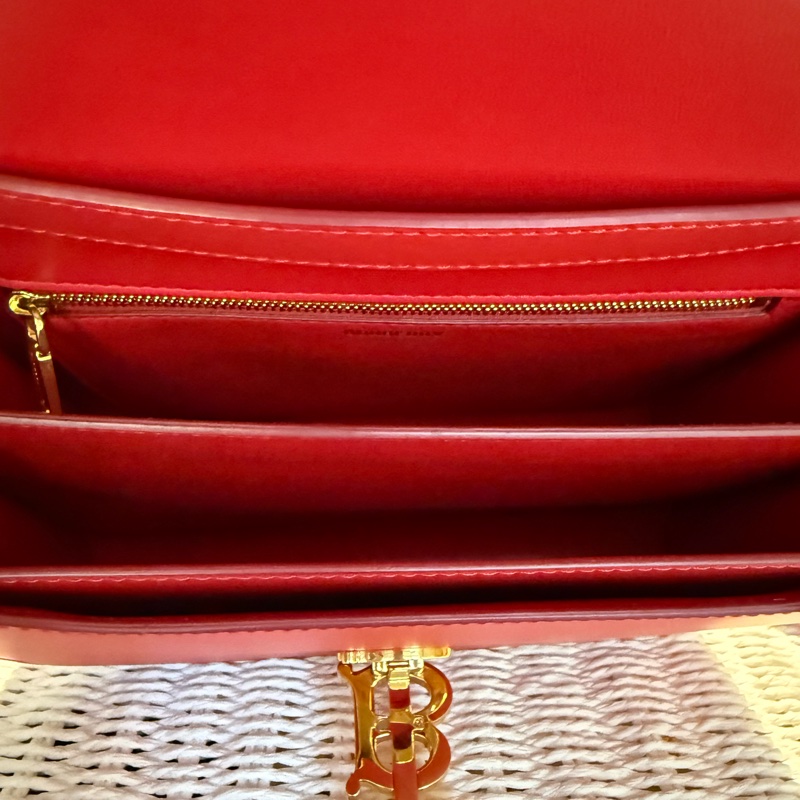 BURBERRY 中型肩背包、斜背包、紅色-4