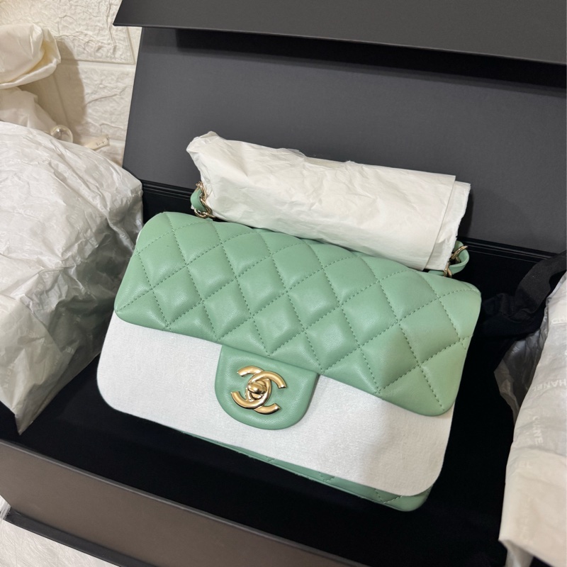 超級甜香奈兒coco20湖水綠-1