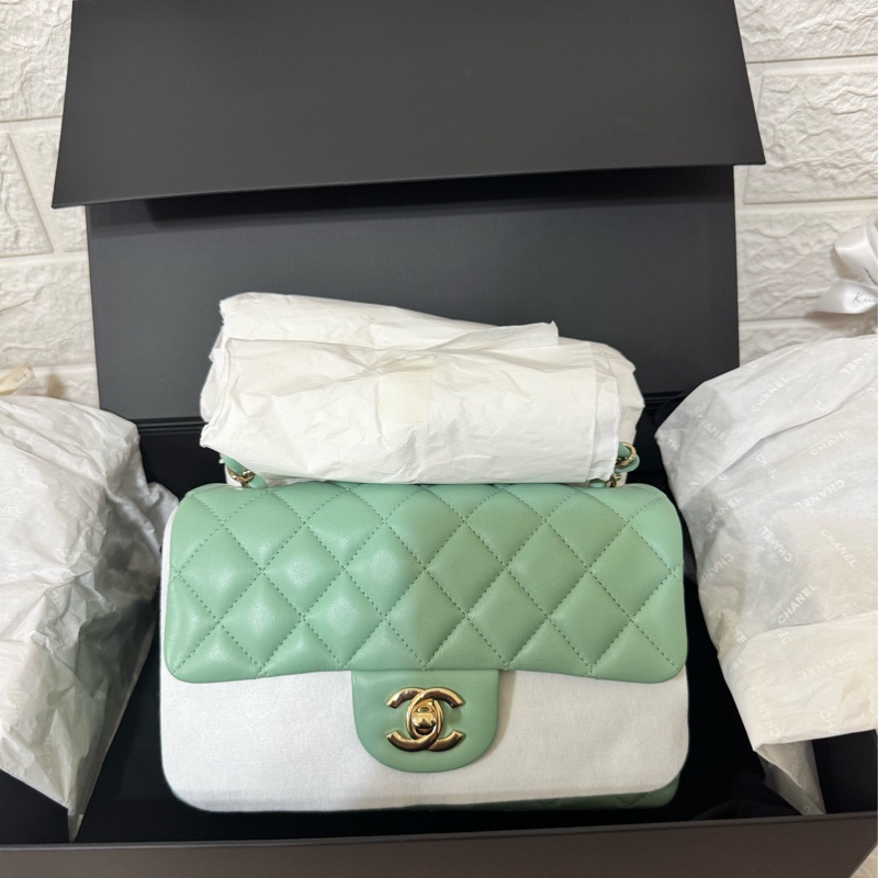 超級甜香奈兒coco20湖水綠-2