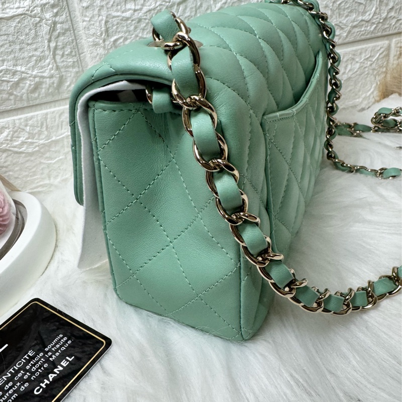 超級甜香奈兒coco20湖水綠-19