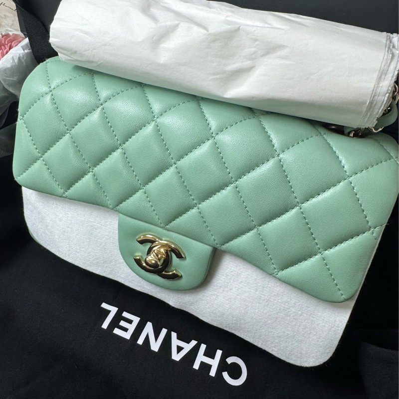 超級甜香奈兒coco20湖水綠-27