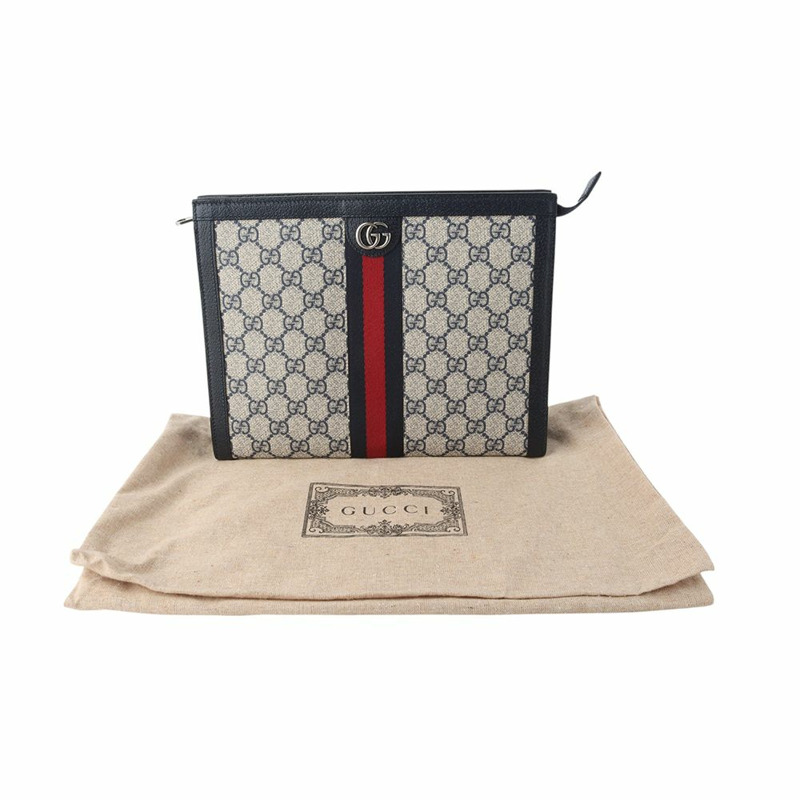 【包稅】GUCCI 625549 GG Supreme Ophidia 手拿包 34883-7