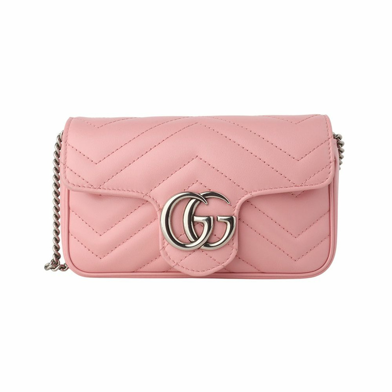 【包稅】GUCCI GG Marmont 馬特拉塞凸紋超迷你斜背包 476433-0