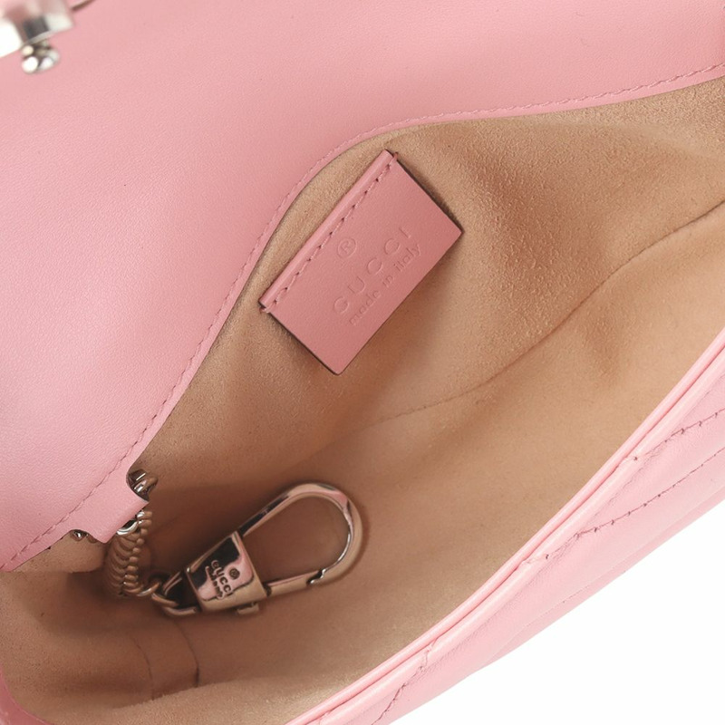 【包稅】GUCCI GG Marmont 馬特拉塞凸紋超迷你斜背包 476433-6