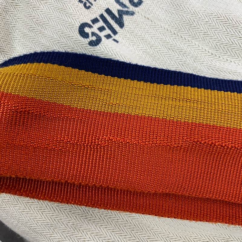 Hermes 沙灘布袋背包 chevron canvas backpack 48H-13