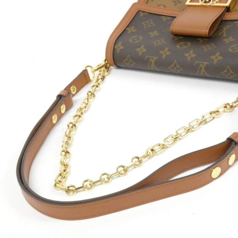 路易威登 Monogram Reverse Dauphine MM M45958 肩背包-8