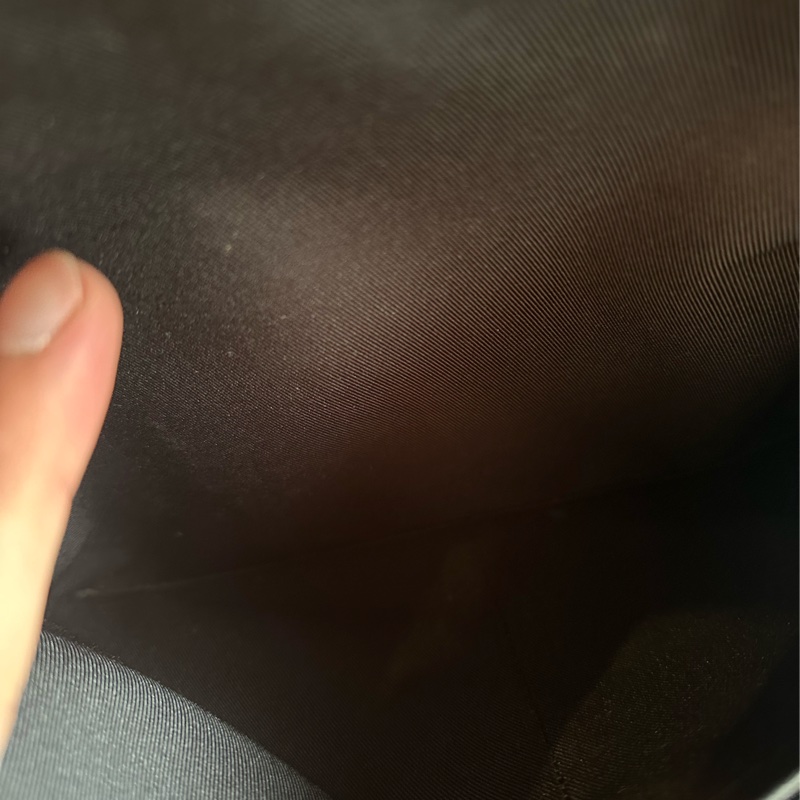 LV 黑棋盤超好看後背包-11