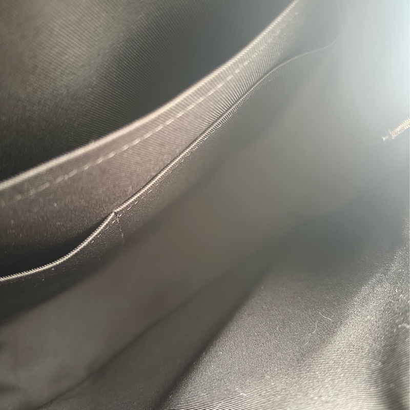 LV 黑棋盤超好看後背包-12