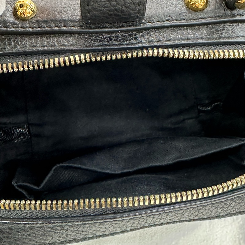 D&G 杜嘉班納dg鎖頭包DG枕頭包義大利製 尺寸約26*19*9厘米-8