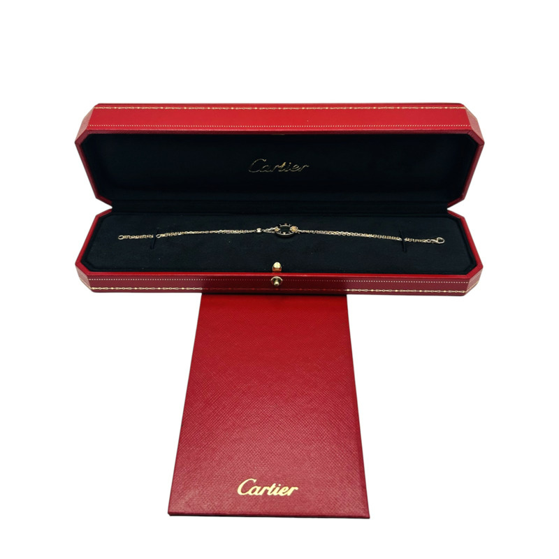18K黃金 單鑽 Love 手鍊【Cartier 卡地亞】 B6038300-11