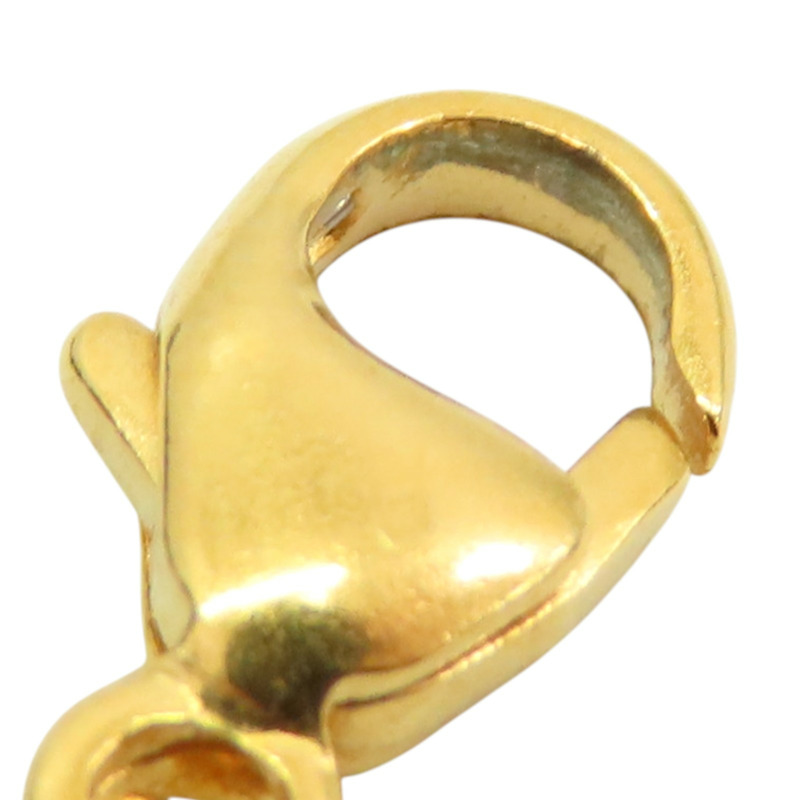 白色琺瑯 金色鍍金 H POP NECKLACE 項鍊【HERMES 愛馬仕】-10