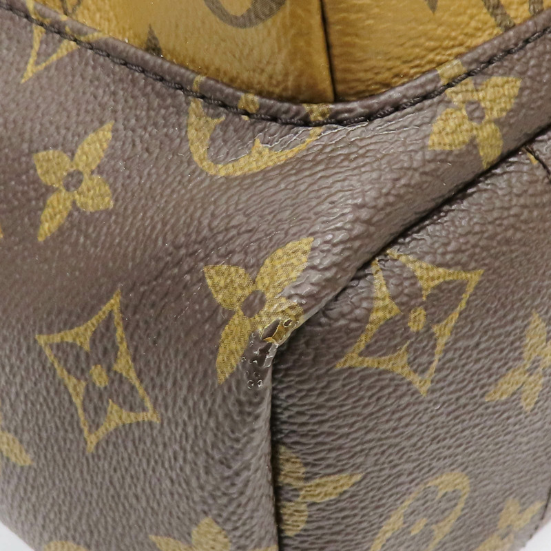 棕色 原花帆布 Palm Springs PM 後背包【LOUIS VUITTON LV 路易威登】 M43116-10