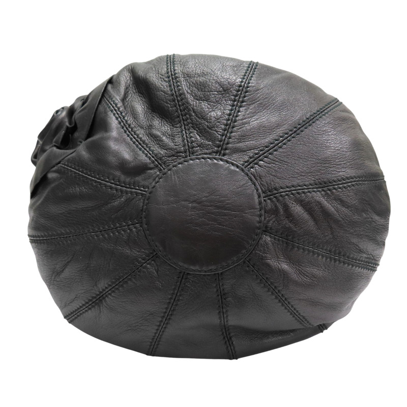 黑色 羊皮 Rose Vertigo 水桶 手提包【 Valentino范倫鐵諾 】-3