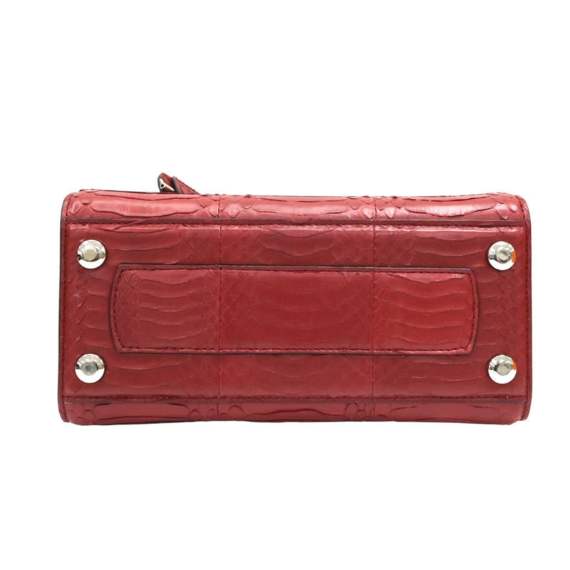 紅色 蛇皮 Boxyz Handle 兩用包【Salvatore Ferragamo 費拉格慕】 21 I061/00-3