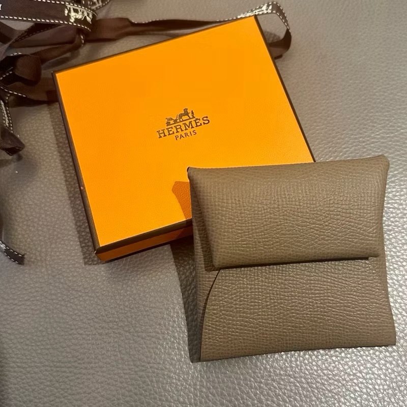 全新✨Hermes 愛馬仕 金剛色 馬場最好入手的小可愛 Bastia零錢包-0