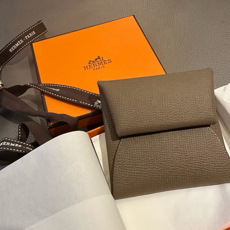 全新✨Hermes 愛馬仕 金剛色 馬場最好入手的小可愛 Bastia零錢包-2
