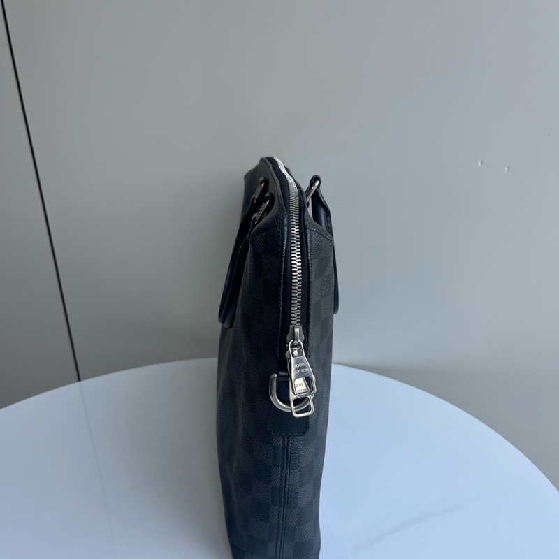 98新lv/路易威登 黑棋盤公文包  尺寸；37*28*6  無附件 一-3